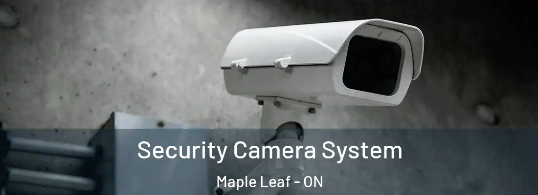  Security Camera System Maple Leaf - ON