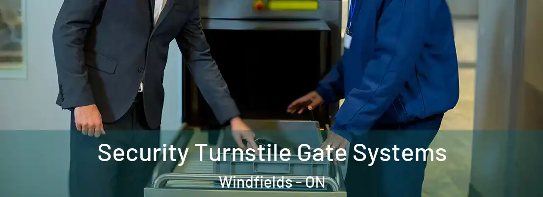  Security Turnstile Gate Systems Windfields - ON