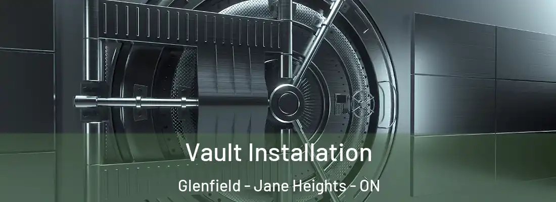  Vault Installation Glenfield - Jane Heights - ON