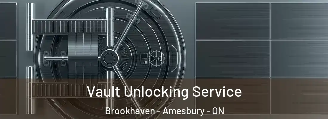  Vault Unlocking Service Brookhaven - Amesbury - ON