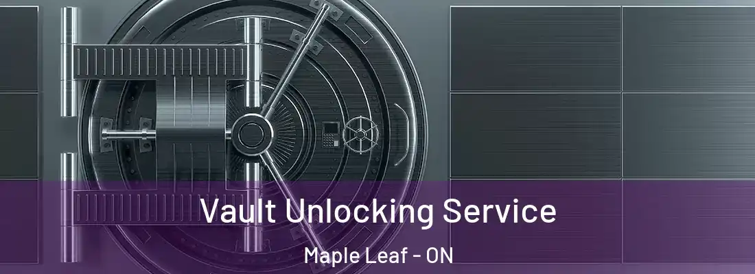  Vault Unlocking Service Maple Leaf - ON