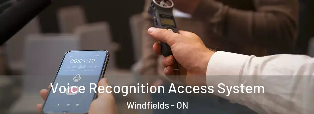  Voice Recognition Access System Windfields - ON