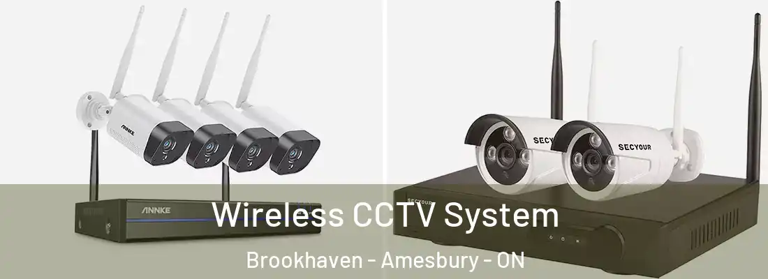  Wireless CCTV System Brookhaven - Amesbury - ON