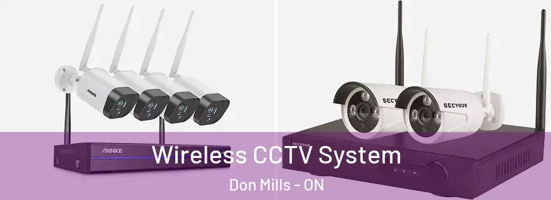  Wireless CCTV System Don Mills - ON