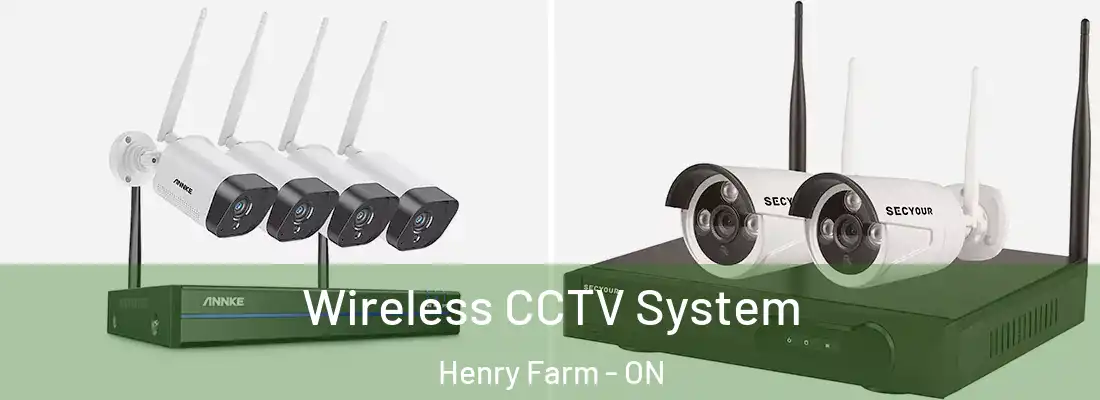  Wireless CCTV System Henry Farm - ON