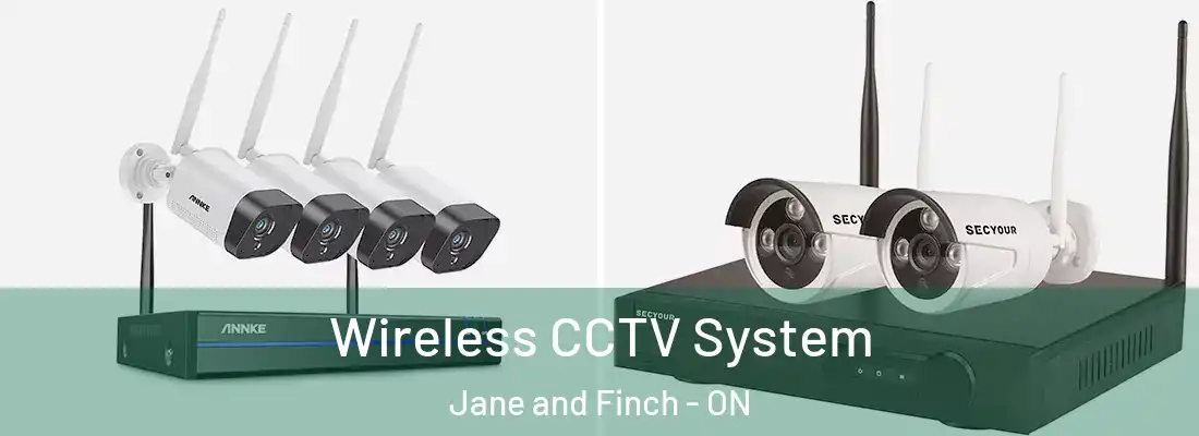  Wireless CCTV System Jane and Finch - ON